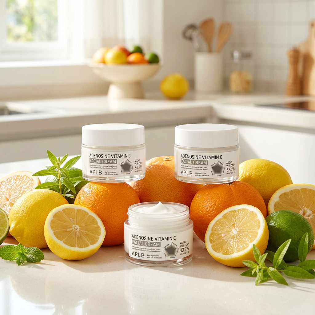 APLB - Adenosine Vitami C Facial Crem - Krém s vitaminem C a adenosinem pro pružnou a jasnou pleť - 55 ml