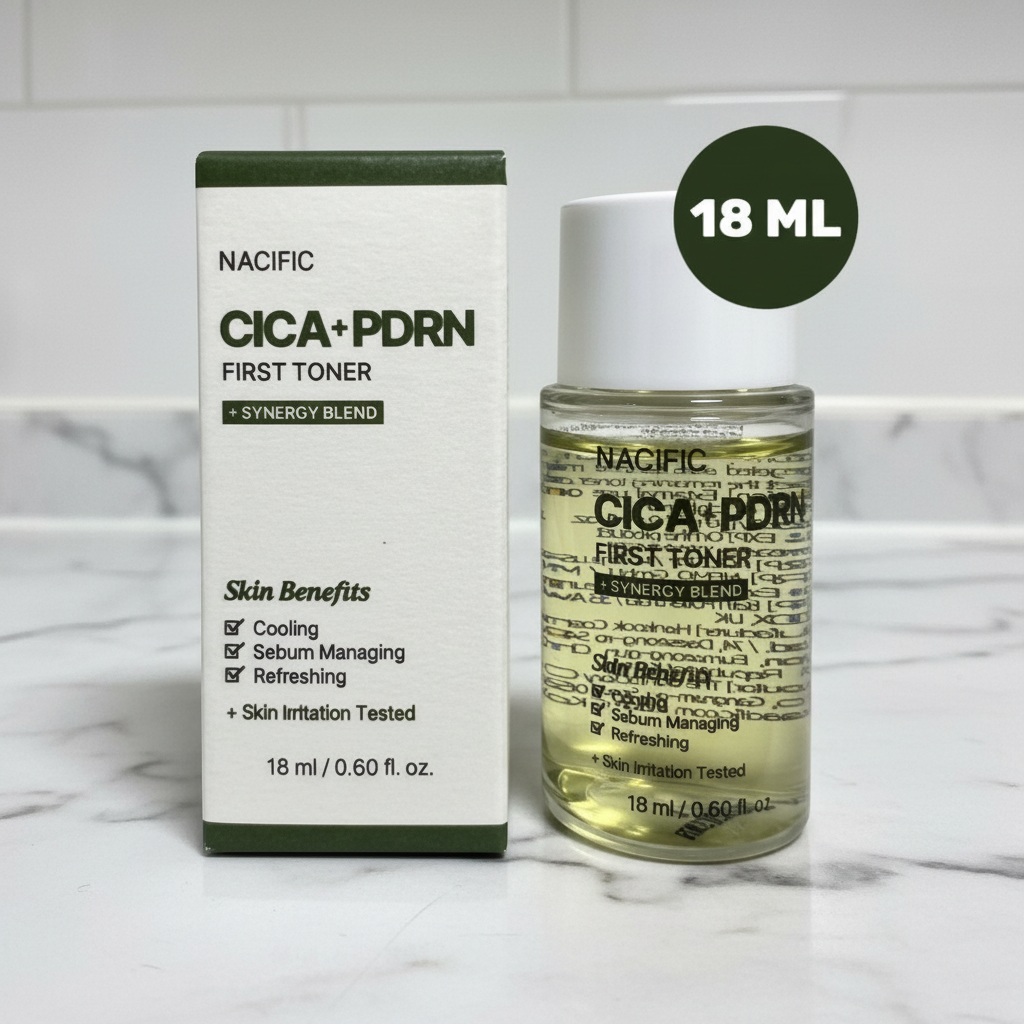 NACIFIC - Cica PDRN First Toner - Zklidňující tonikum s Cica a PDRN - 18 ml
