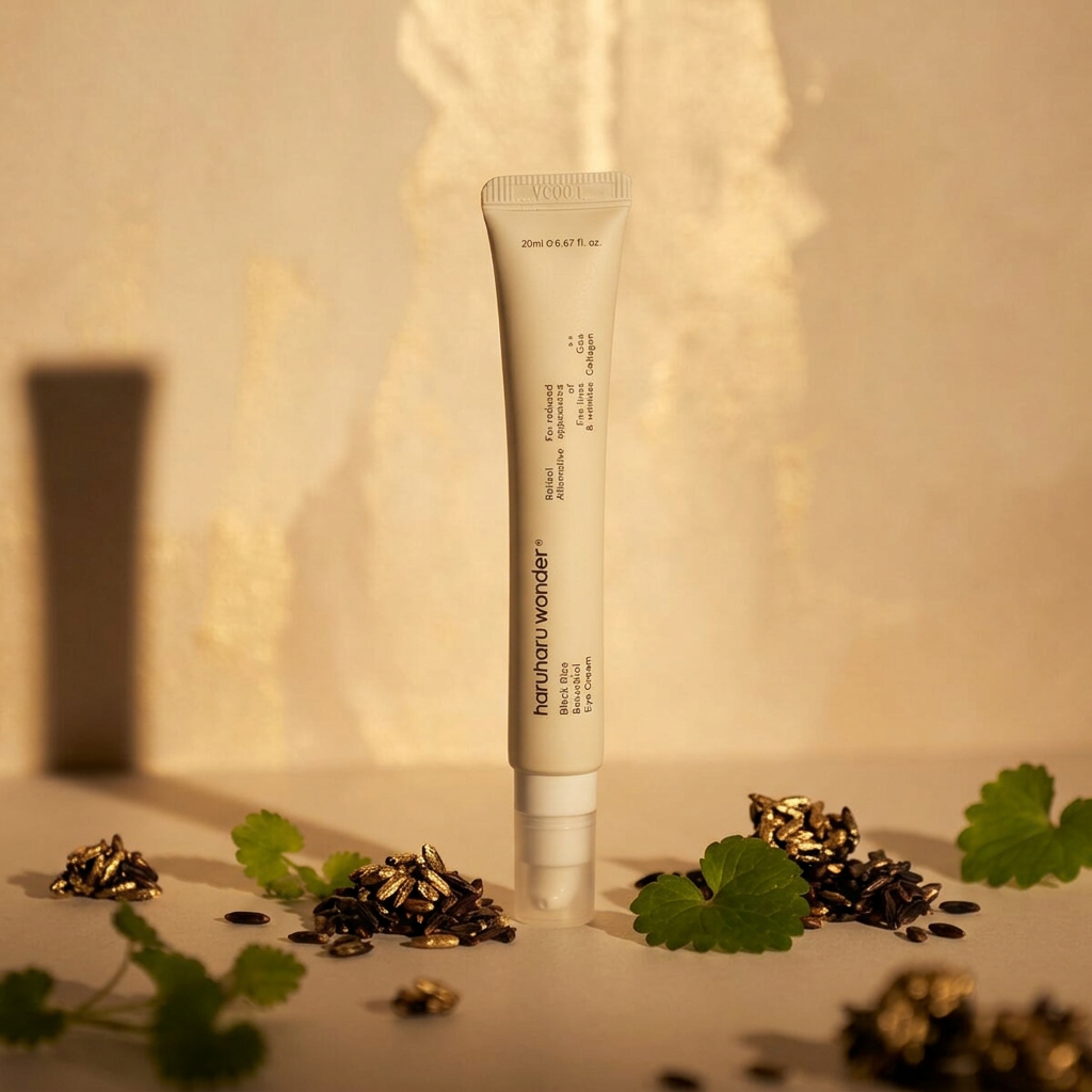 Haruharu WONDER - Black Rice Bakuchiol Eye Cream - Multifunkční oční krém s fermentovanou černou rýží - 20ml