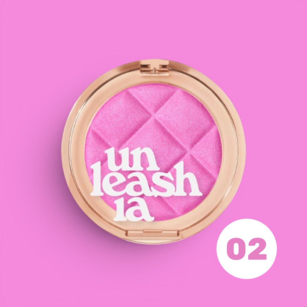 UNLEASHIA - Dough Dough Waffle Blush No. 2 Icy Berry - Waffle tvářenka No. 2 Icy Berry - 7g
