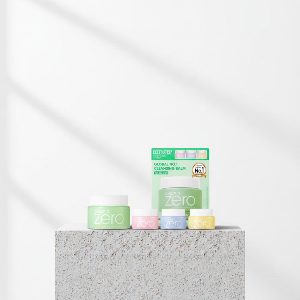 Banila Co - Clean It Zero Clarifying Balm SET - Odličovací balzám pro problematickou pleť SET - 100 ml + 3*7ml