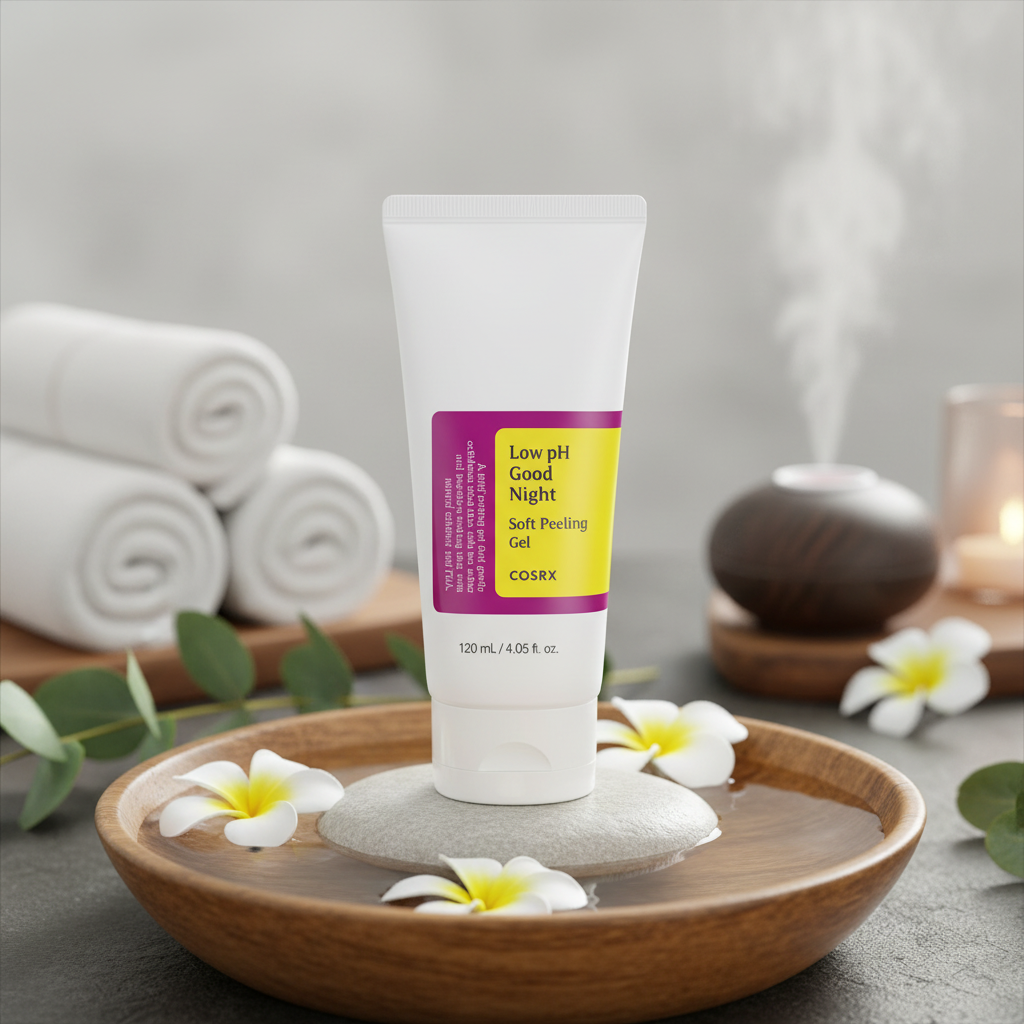 COSRX Low pH Good Night Soft Peeling Gel Jemný čisticí peelingový gel - 120 ml