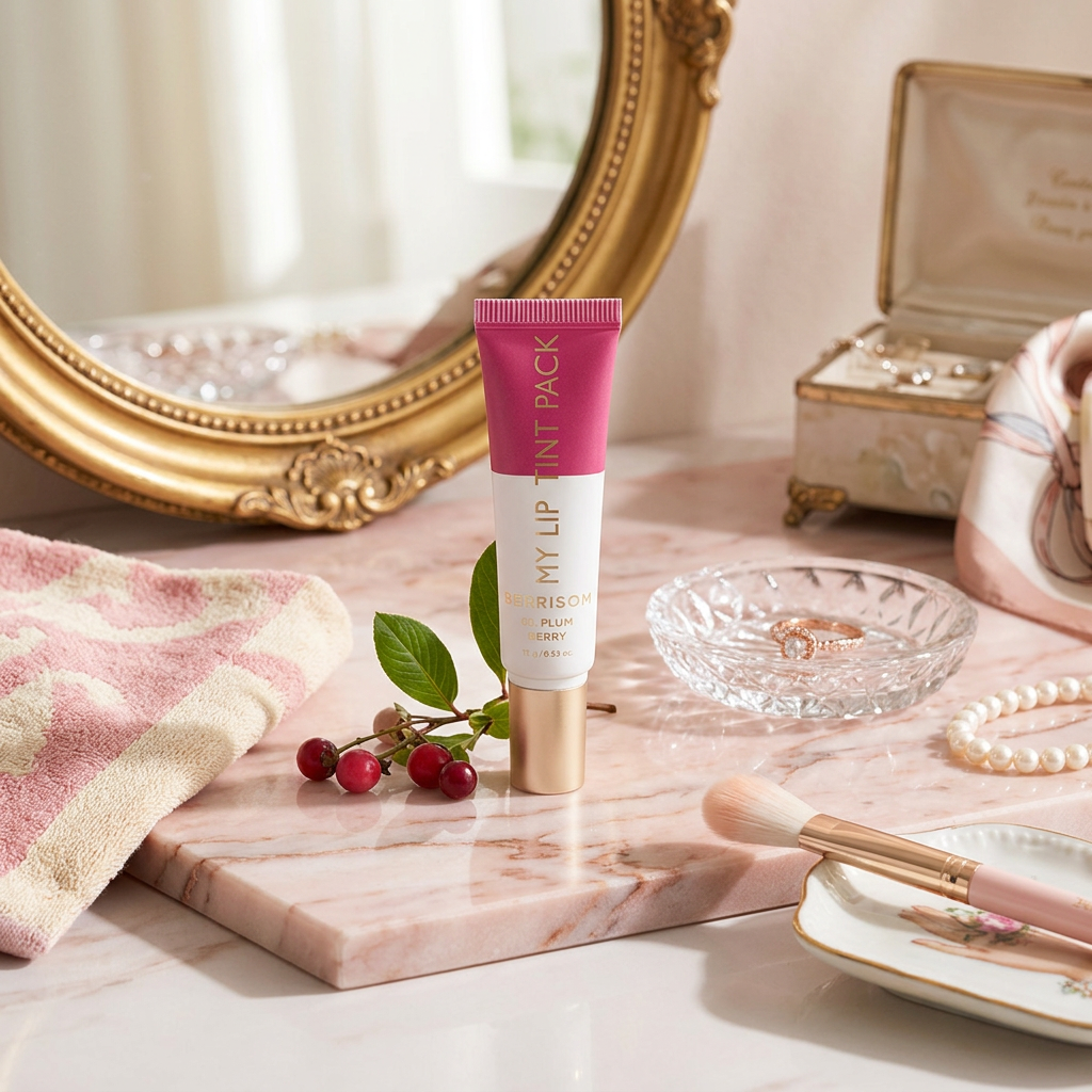 BERRISOM - My Lip Tint Pack 02 Plumb Berry - Zabarvený, slupovací tint na rty - 15 g