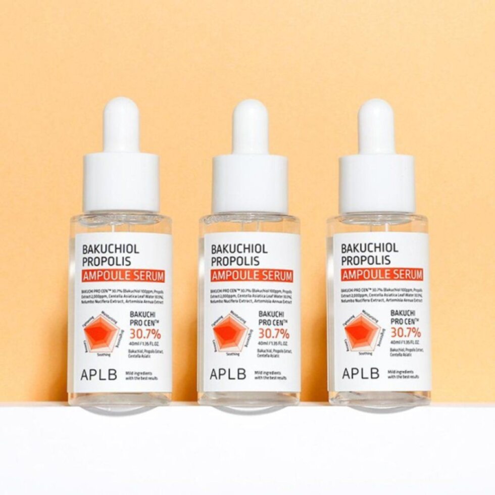 APLB - Bakuchiol Propolis Ampoule Serum - Zpevňující sérum s bakuchiolem a propolisem - 40 ml