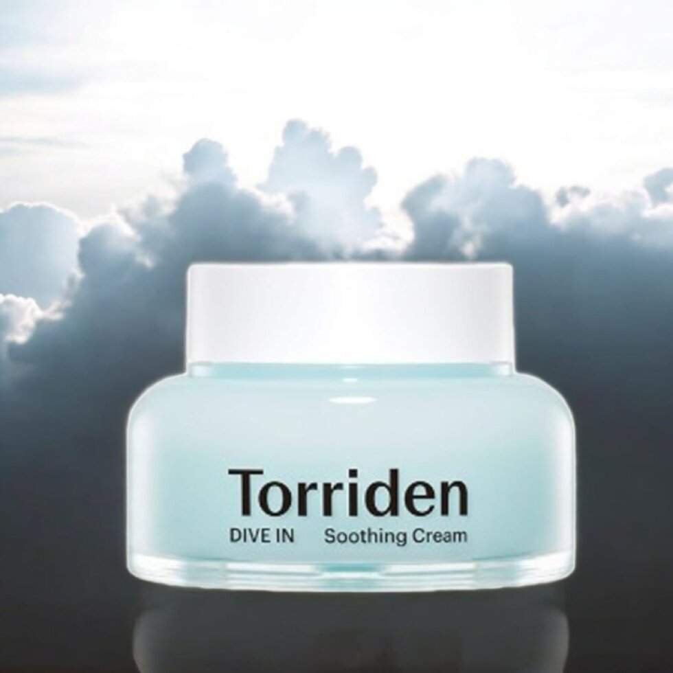 Torriden - DIVE-IN Low Molecular Hyaluronic Acid Soothing Cream - Zklidňující hydratační krém s kyselinou hyaluronovou - 100 ml
