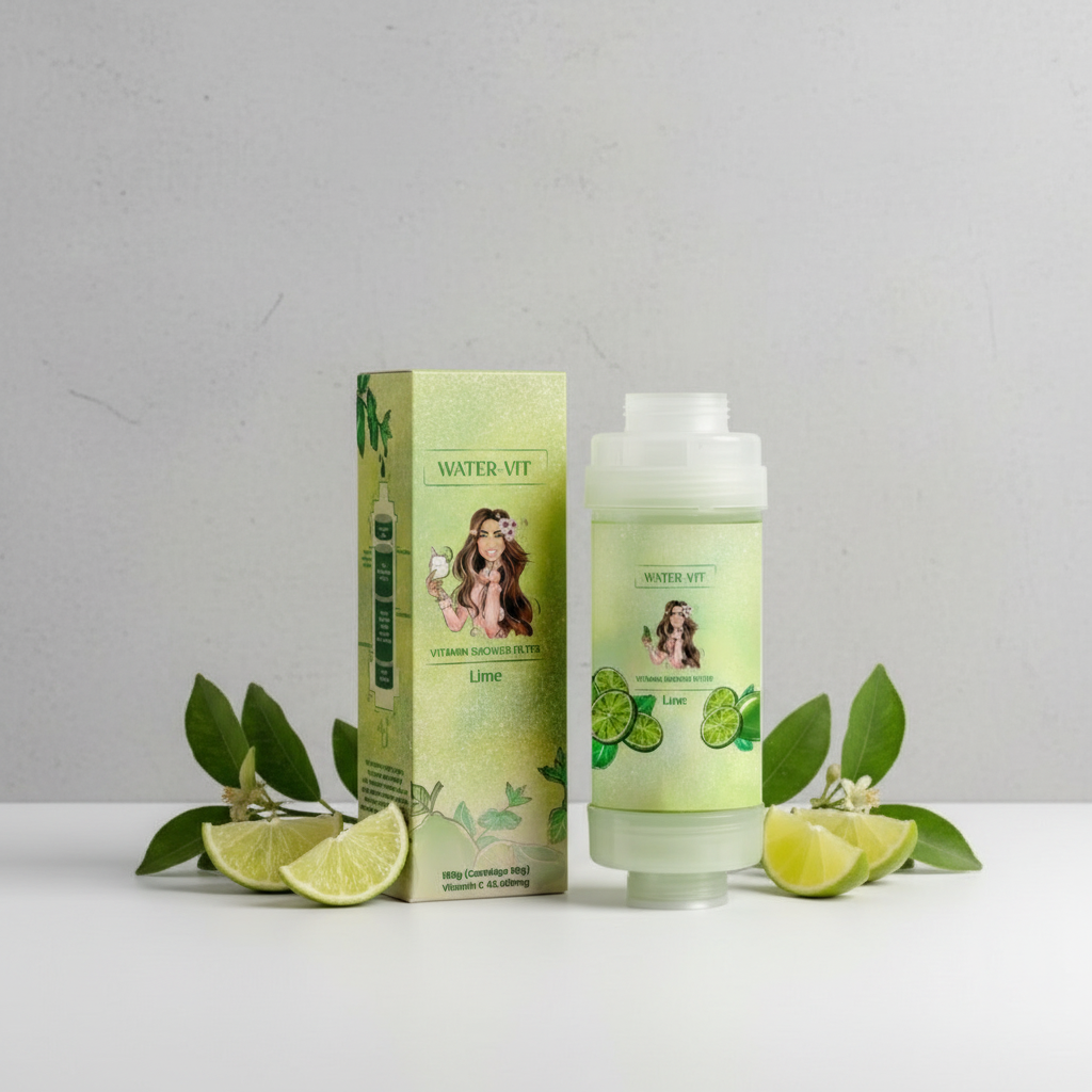 KOREJSKÁ KRÁSA - Vitamin Shower Filter - Vitaminový filtr do sprchy - LIME - 1ks