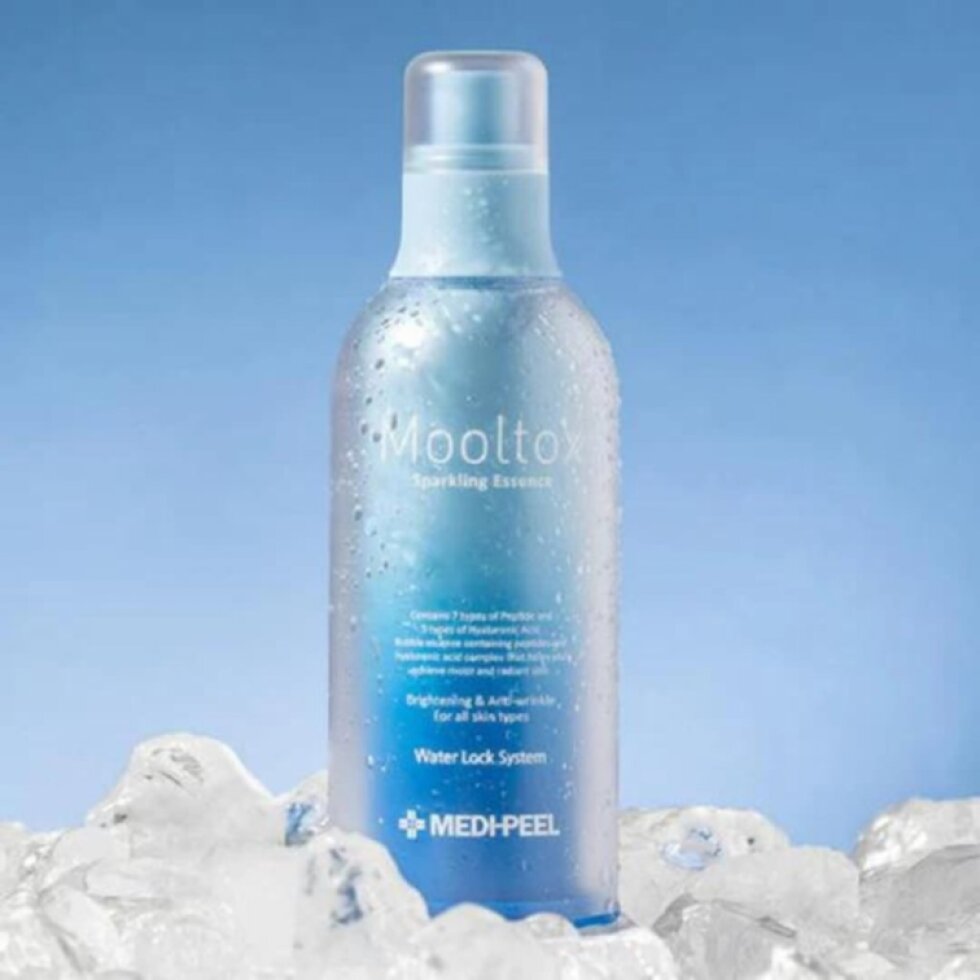 MEDI-PEEL - Aqua Mool Tox Sparkling Essence - Kyslíková pleťová esence - 100 ml