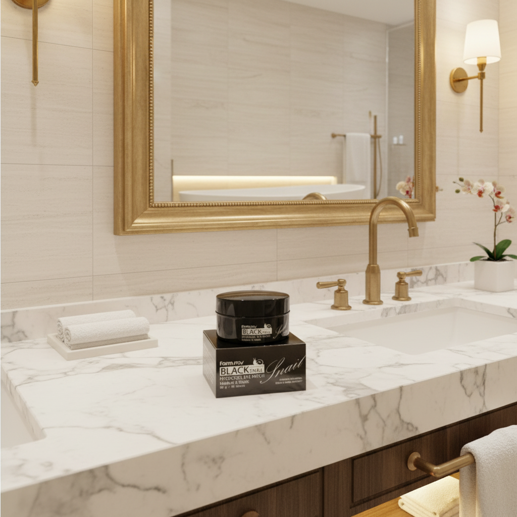 Farm Stay - Black Snail Hydrogel Eye Patch - Hydrogelové polštářky pod oči s extraktem ze šnečího mucinu - 60 ks