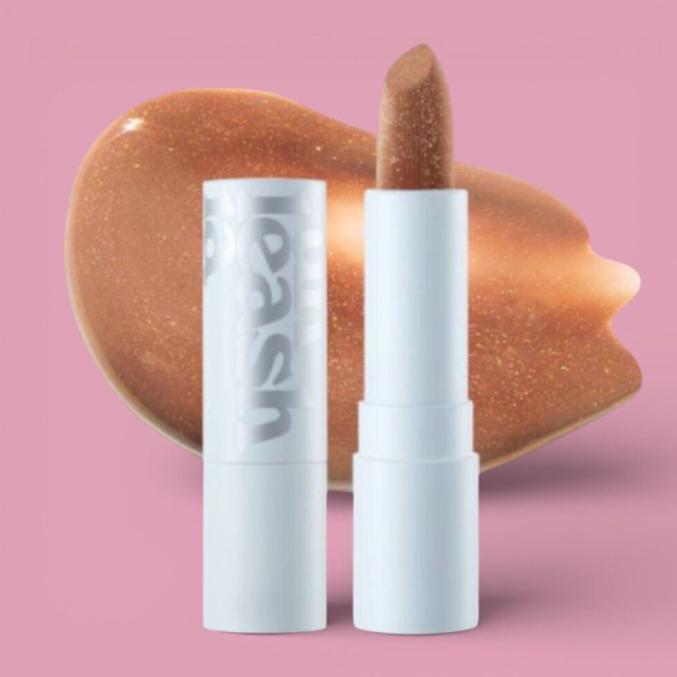 UNLEASHIA - Glacier Vegan Lip Balm - Veganský balzám na rty v odstínu NUDE BLUFF - 19 g
