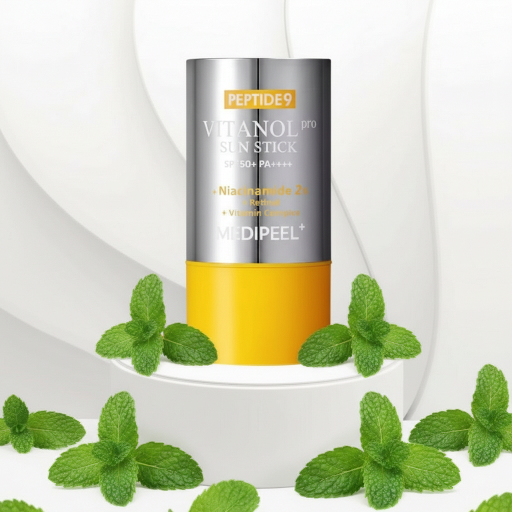 MEDI-PEEL - Peptide 9 Vitanol Sun Stick Pro SPF50+ PA++++ - Rozjasňující SPF v tyčince s peptidy a niacinamidem - 23 g