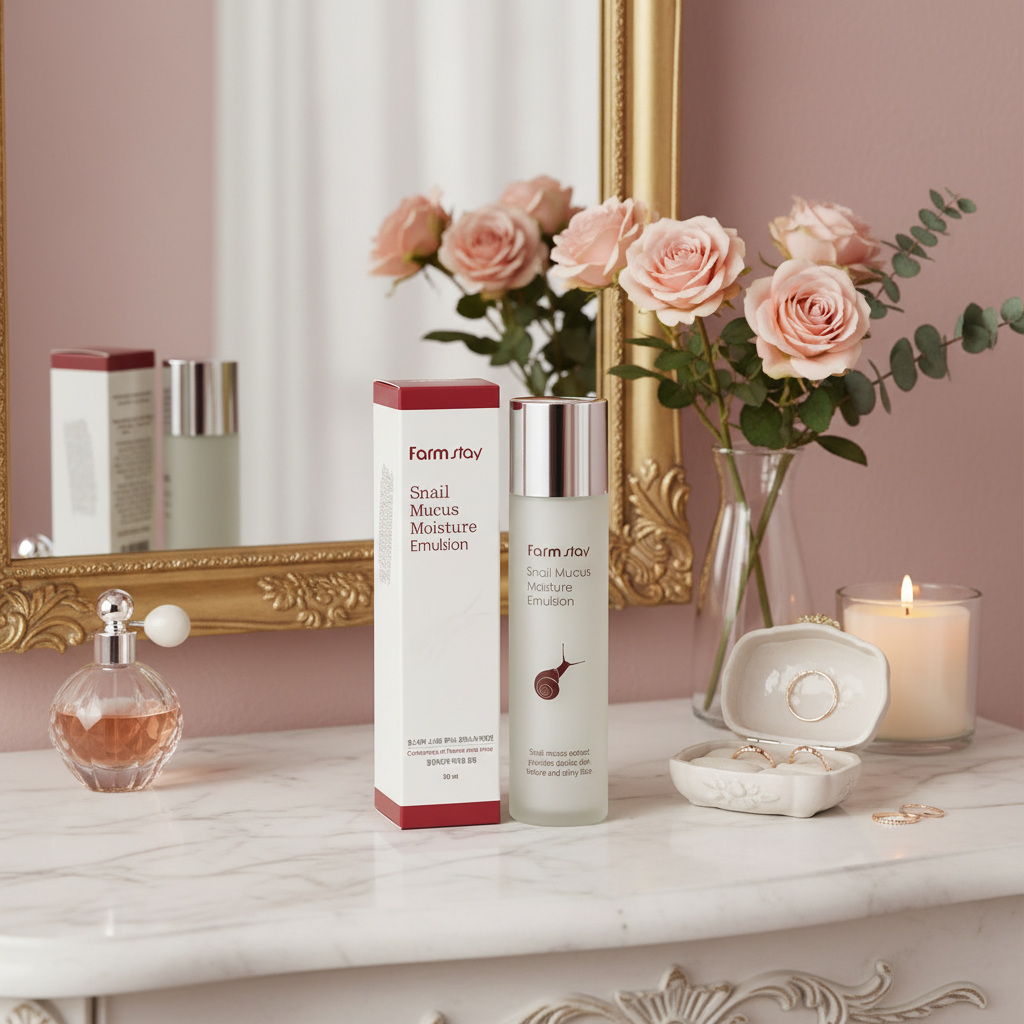 Farm Stay - Snail Mucus Moisture Emulsion - Vyživující emulze se šnečím mucinem - 150 ml