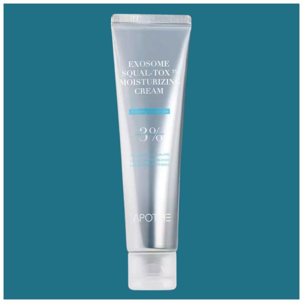 APOTHE - Exosome Squal-Tox 3% Moisturizing Cream - Hydratační krém s obsahem exosomů - 60 ml