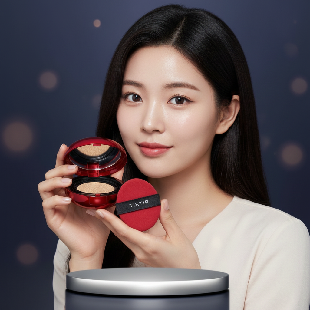 TIRTIR - Mask Fit Red Cushion - Make-up s cushionem - odstín N21 Ivory