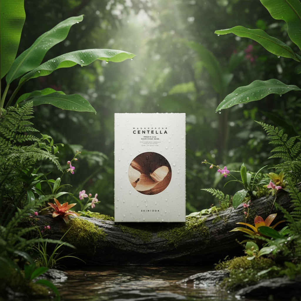 SKIN1004 - Madagascar Centella Probio-Cica Nourishing Mask - Zklidňující plátýnková maska s centellou a probiotiky - 22 ml