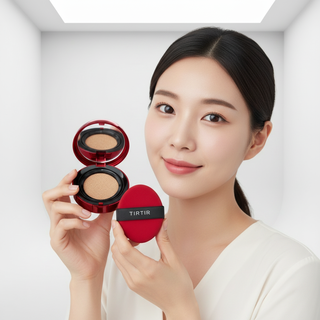 TIRTIR - Mask Fit Red Cushion - Make-up s cushionem - odstín N25 Mocha