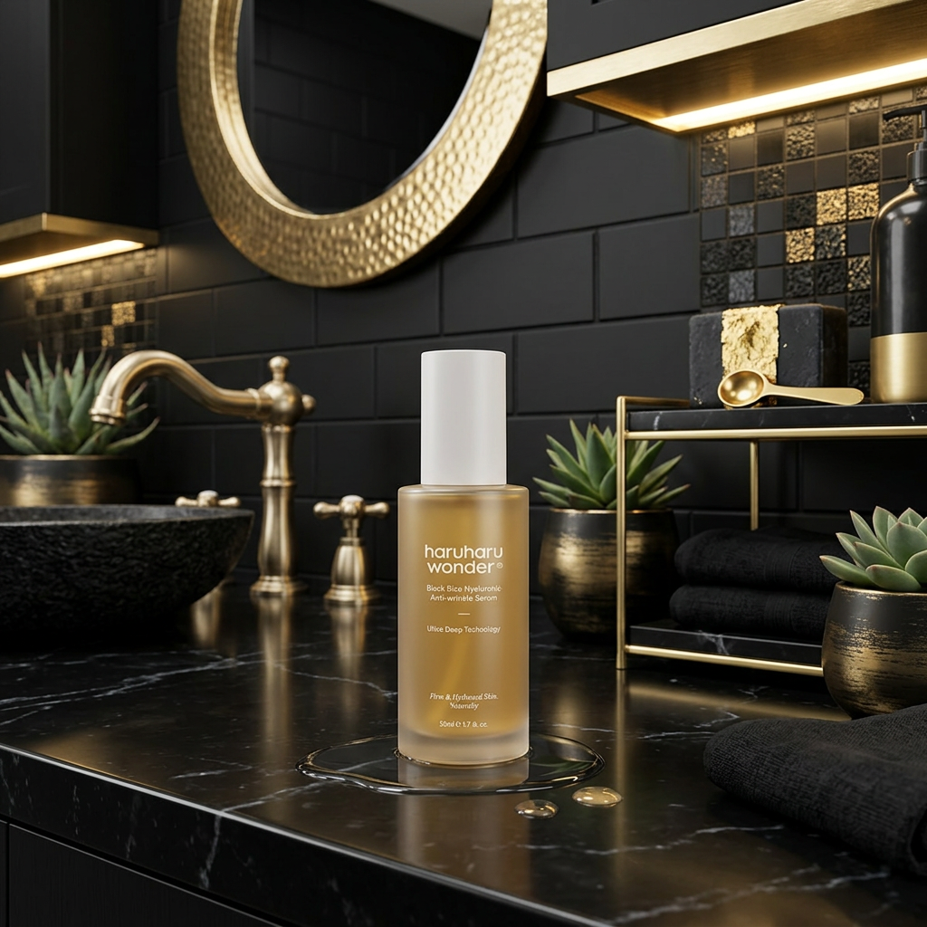 Haruharu WONDER - Black Rice Hyaluronic Anti-Wrinkle Serum - Intenzivní sérum proti stárnutí pokožky, 50ml