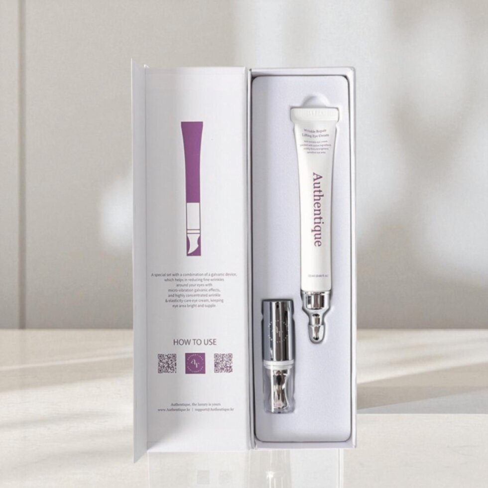 AUTHENTIQUE - Wrinkle Repair Eyecream with Galvanic Rejuvenator - Oční krém proti vráskám s galvanickým omlazujícím účinkem - 1 x 20 ml