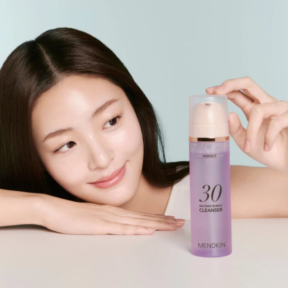 MENOKIN - 30 Seconds Bubble Cleanser Perfect - 30sekundový, bublinkový cleanser pro zdravou kožní bariéru - 150 ml