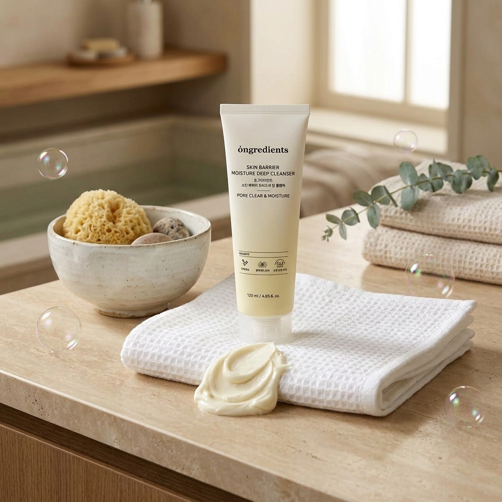 ONGREDIENTS - Skin Barrier Moisture Deep Cleanser - Hloubkově čisticí hydratační čisticí gel pro posílení kožní bariéry - 120 ml