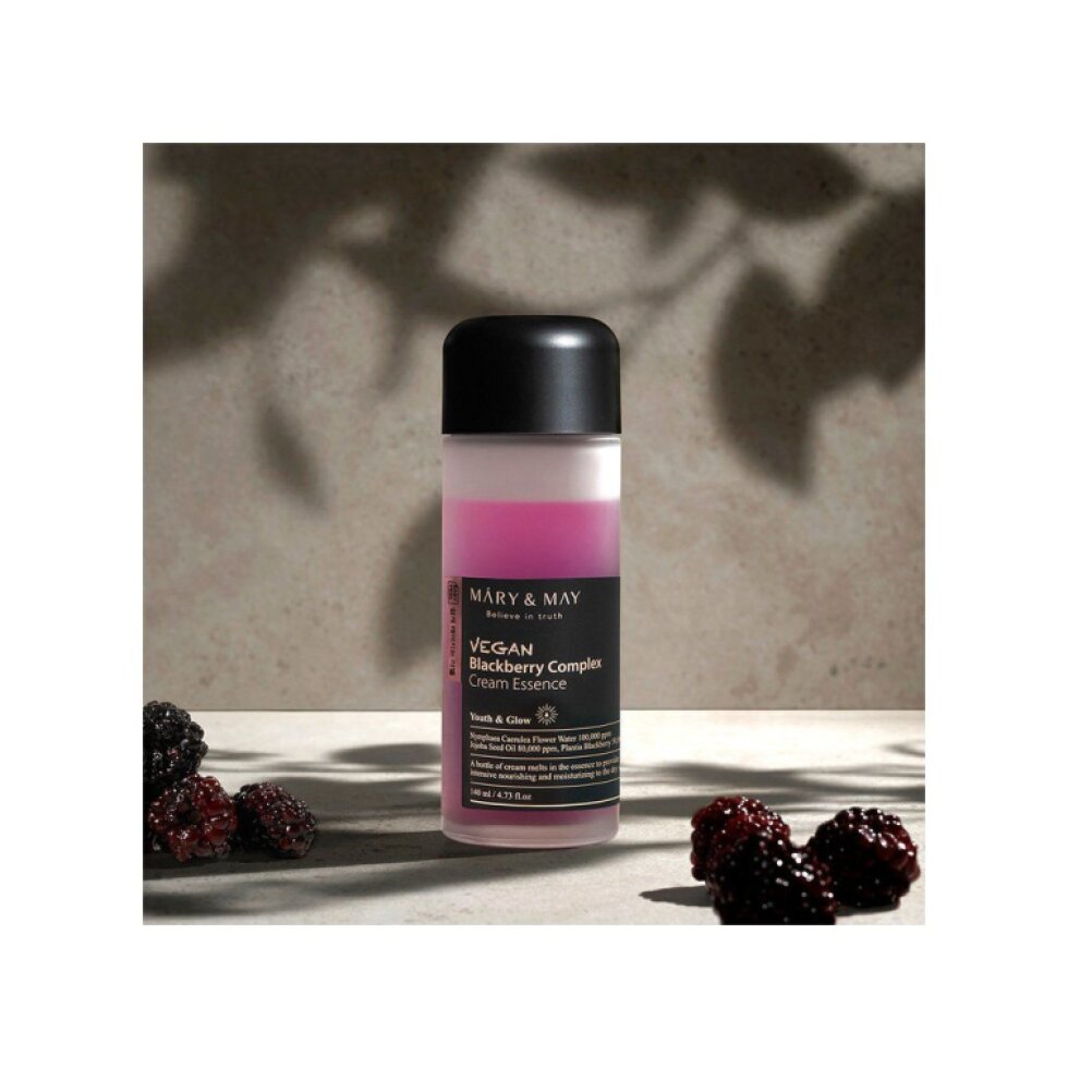 Mary & May - Vegan Blackberry Complex Cream Essence - Krémová esence - 140ml
