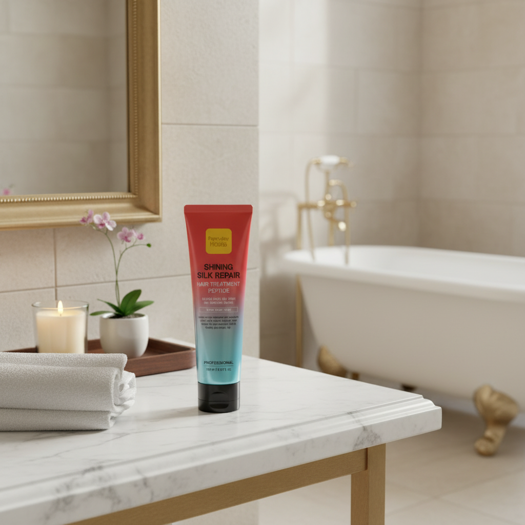 Farm Stay - Shining Silk Repair Hair Treatment Peptide - Opravná maska na poškozené vlasy s peptidy - 150 ml