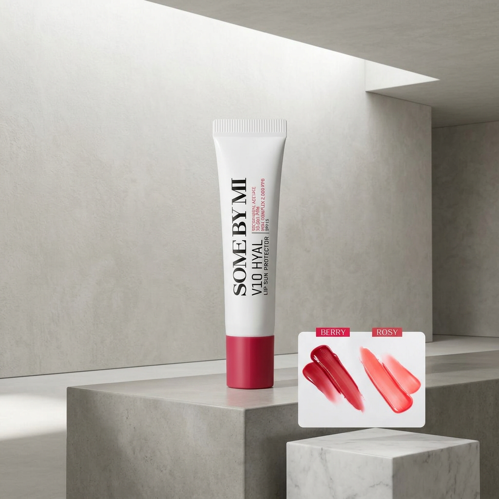 SOME BY MI - V10 HYAL Lip Sunprotection SPF15 - Ochranný balzám na rty s SPF15 odstín BERRY - 7 ml