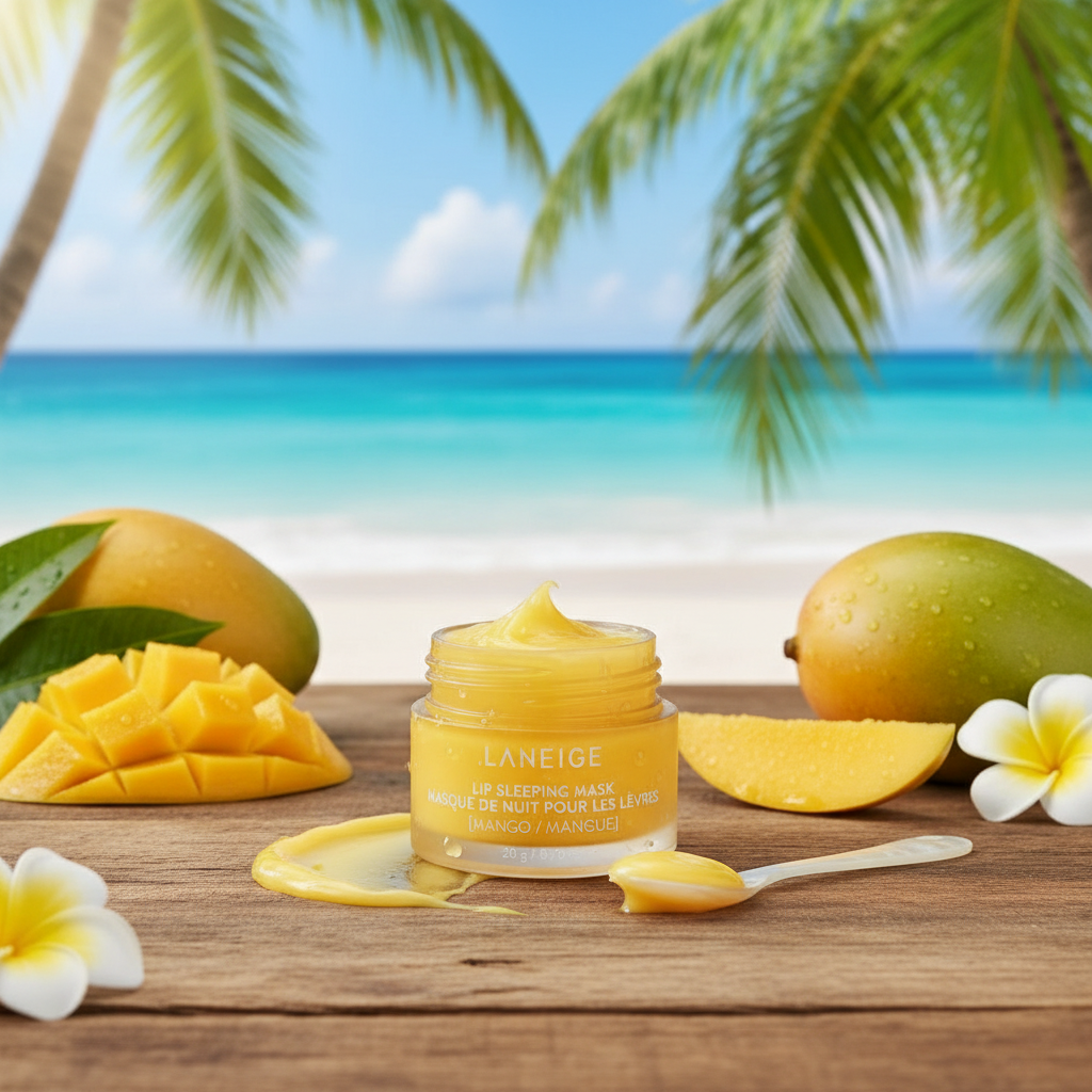 Laneige - Lip Sleeping Mask Mango - Intenzivně regenerující maska na rty Mango - 20 g