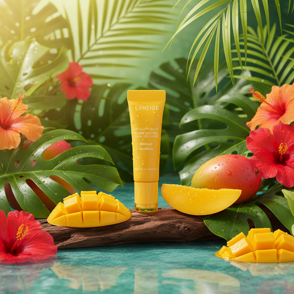 Laneige - Lip Glowy Balm - Balzám na rty MANGO - 10 g