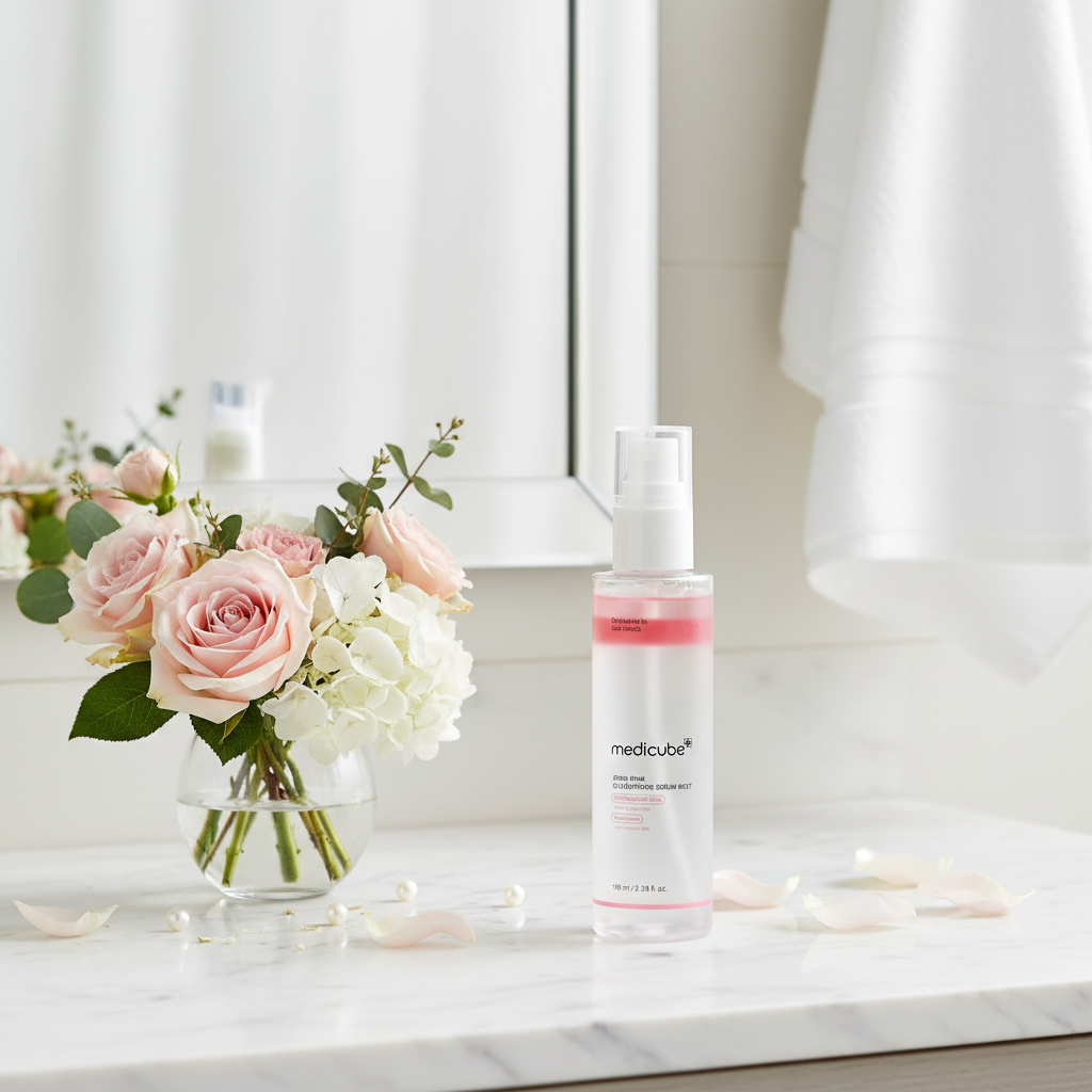MEDICUBE - PDRN Pink Glutathione Serum Mist - Růžová mlha s PDRN a glutathionem - 100 ml