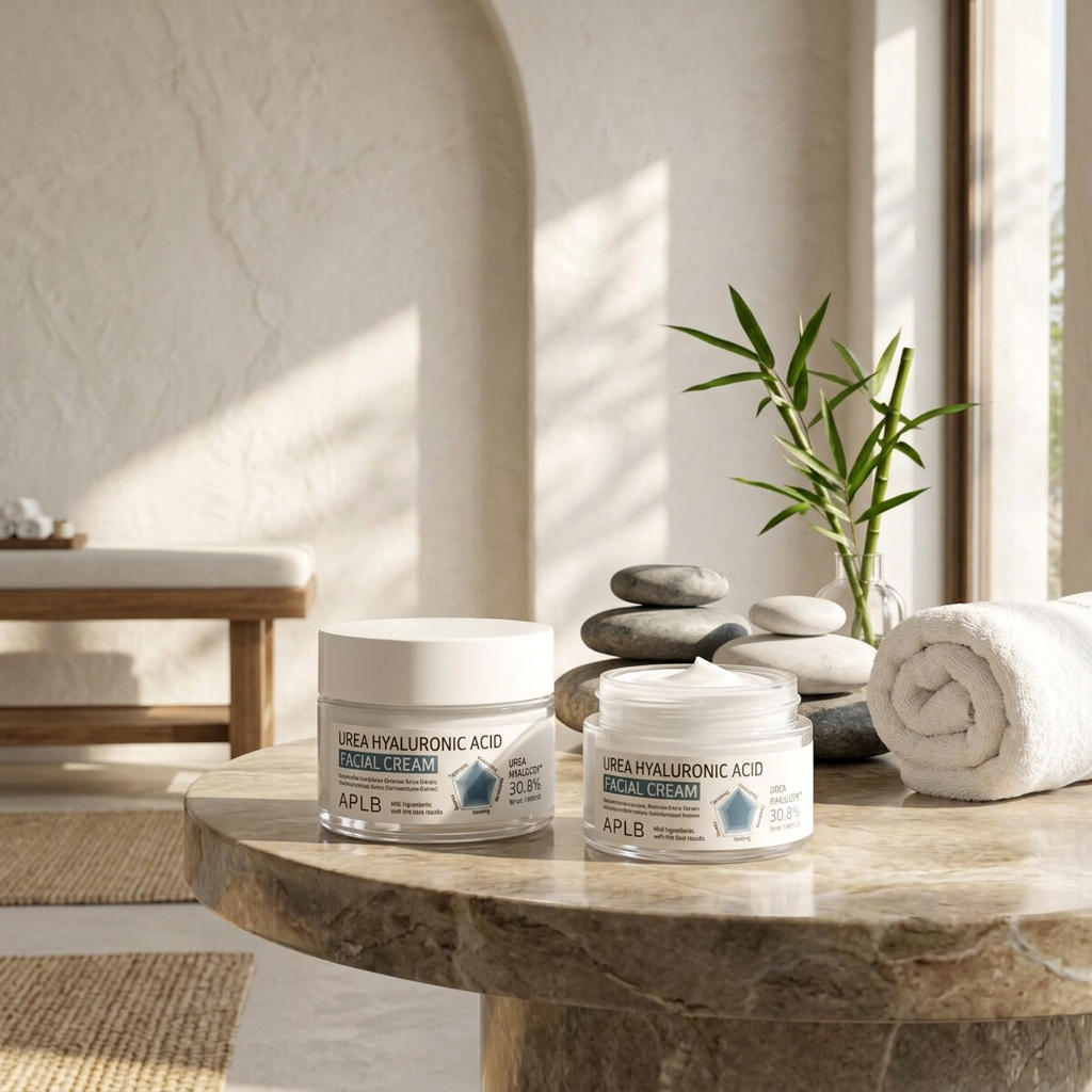 APLB - Urea Hyaluronic Acid Facial Cream - Vysoce hydratační krém s ureou a kyselinou hyaluronovou - 55 ml