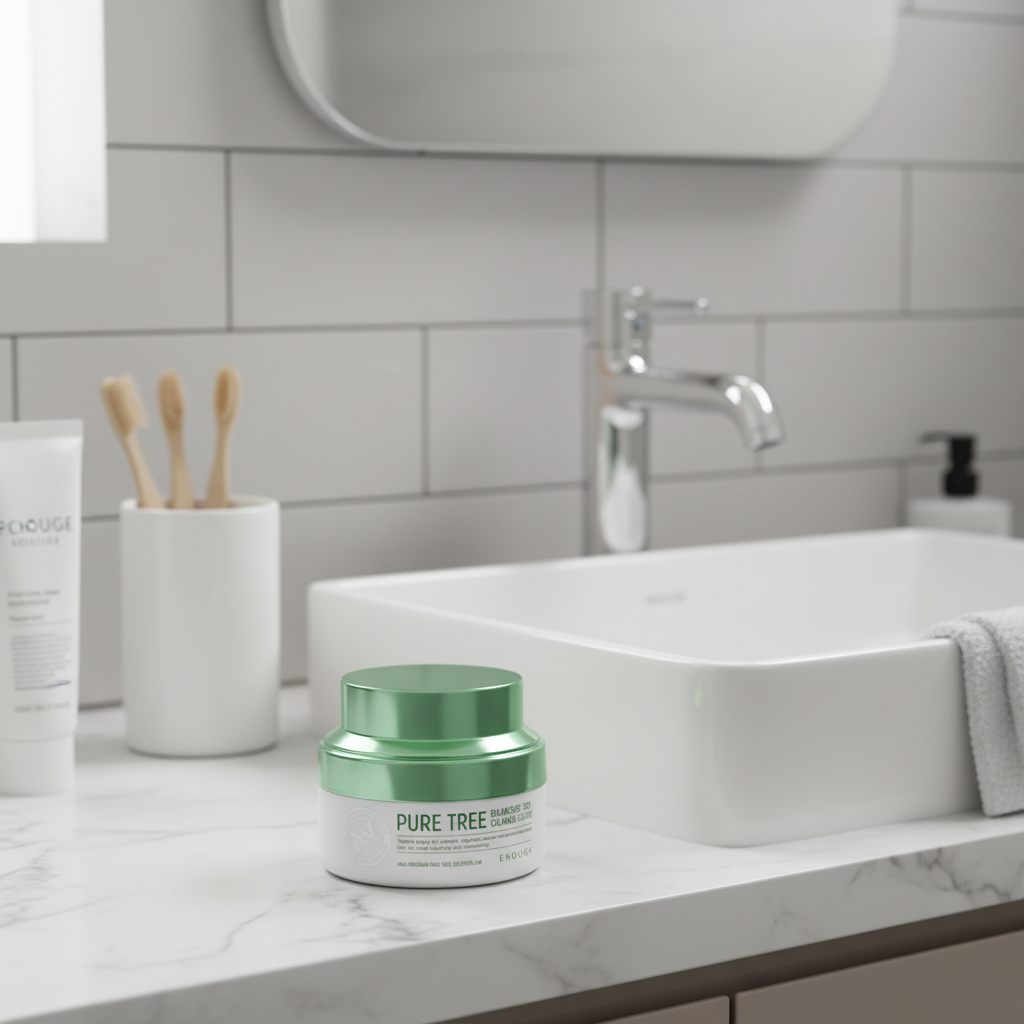 ENOUGH - Pure Tree Balancing Pro Calming Cream - Zklidňující krém s tea tree - 50 ml