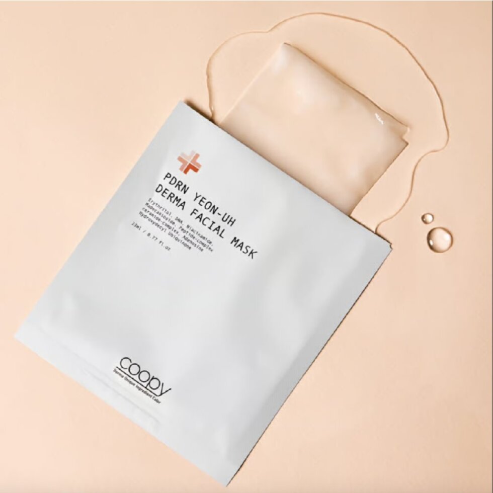 COOPY - PDRN Leon-Uh Derma Facial Mask - Regenerační plátýnková maska s PDRN z lososa - 23 ml