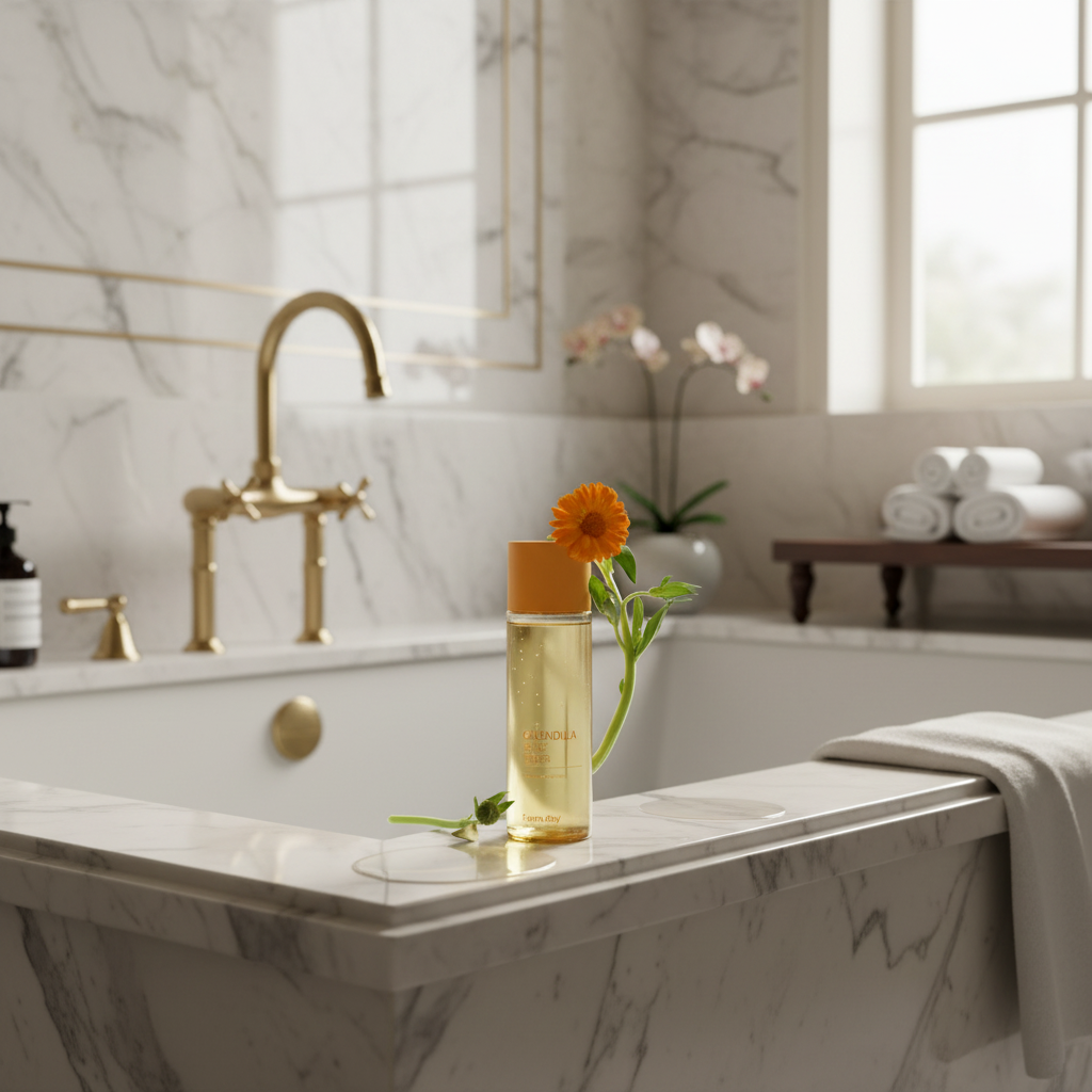 Farm Stay - Calendula Relief Toner - Omlazující toner s měsíčkem lékařským - 200 ml