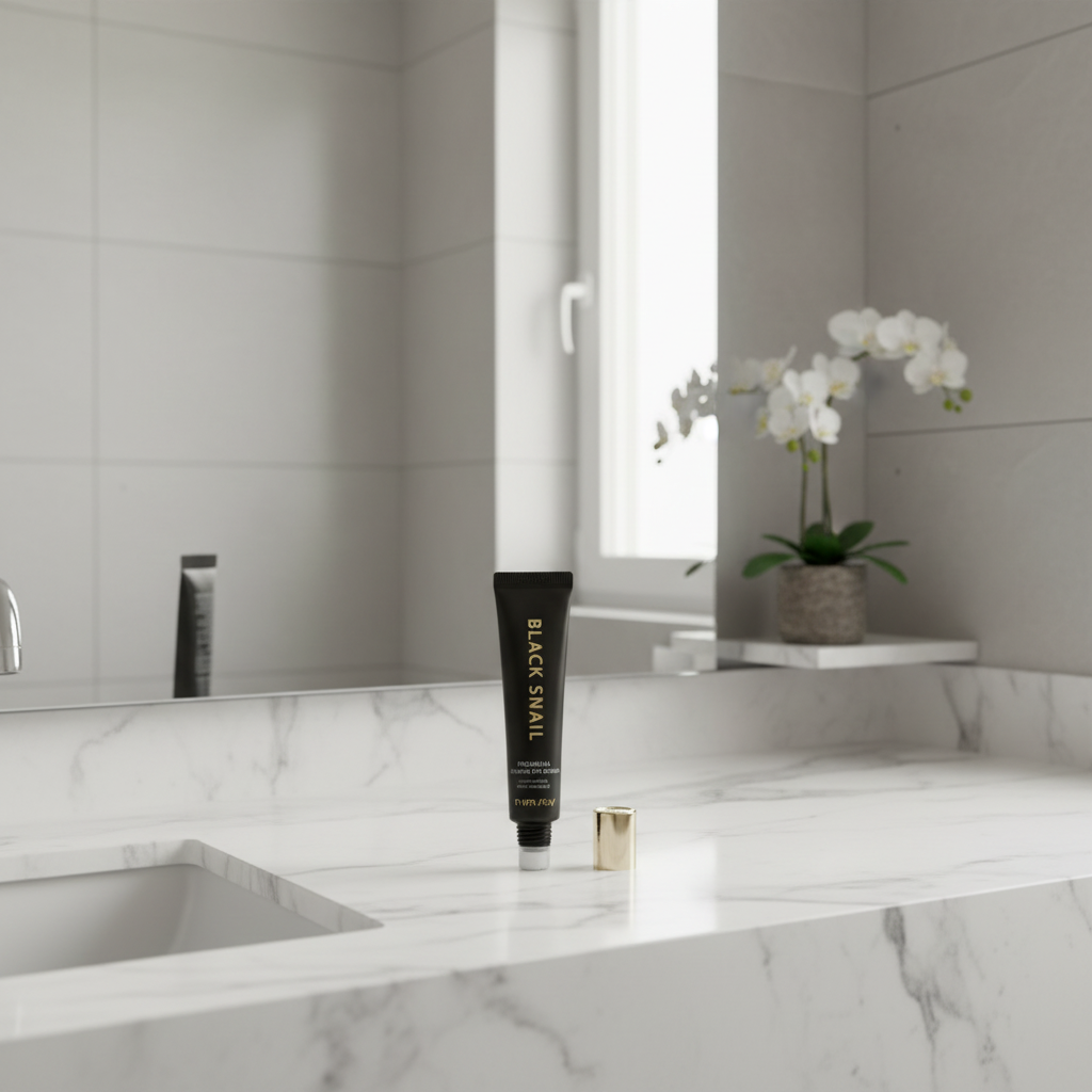 Farm Stay - Black Snail Premium Rolling Eye Serum - Sérum na oči s kuličkou - 25 ml