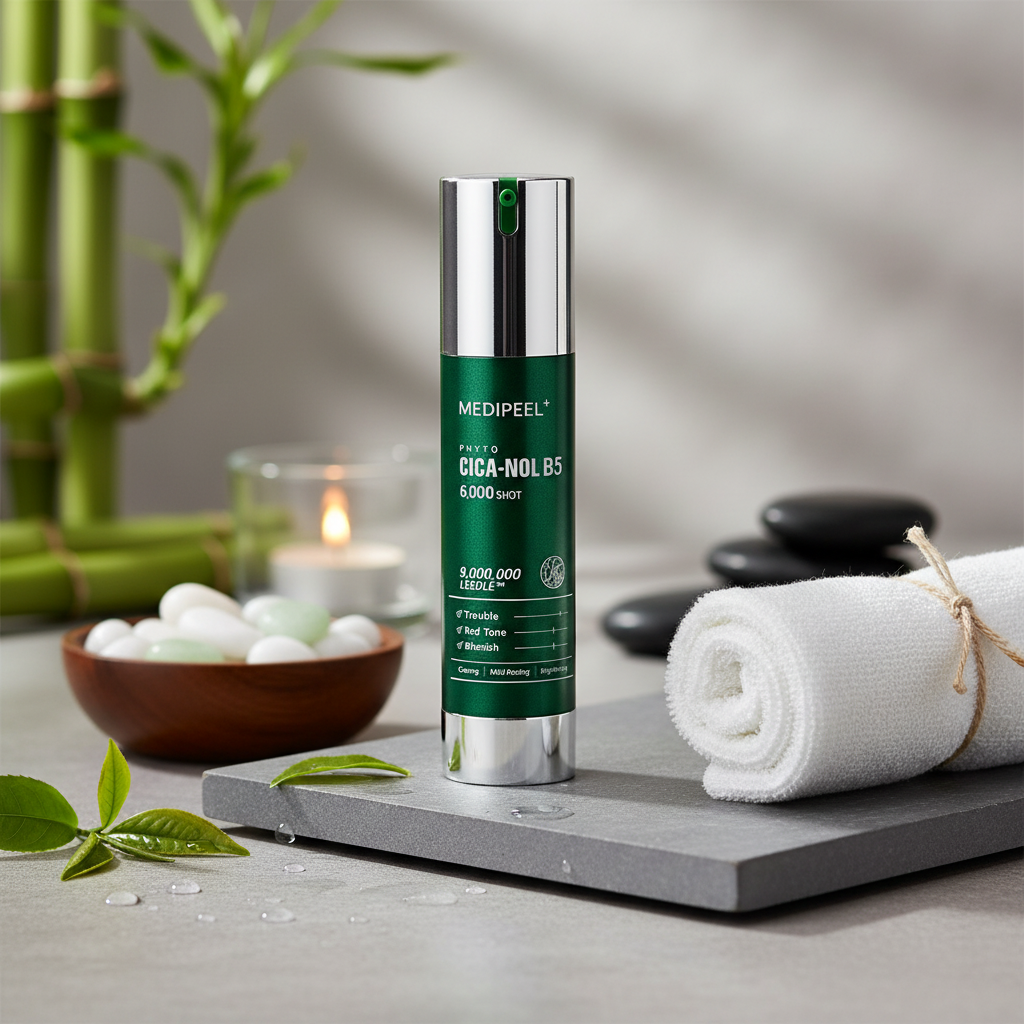 MEDI-PEEL - Phyto Cica-nol B5 6000 Shot Serum - Intenzivní, regenerační sérum s mikrojehličkami – 50 ml