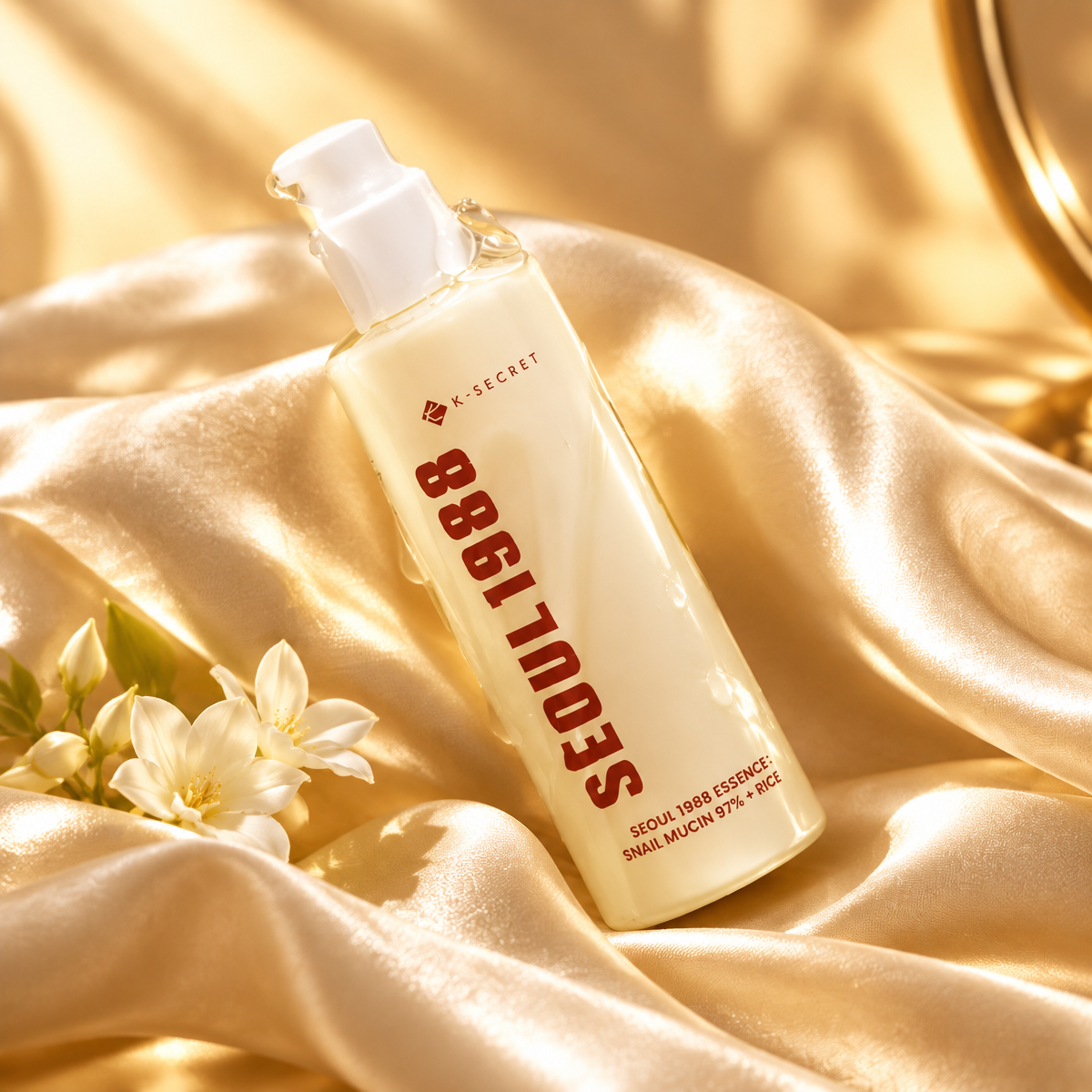 KSECRET - SEOUL 1988 Essence : Snail Mucin 97% + Rice - SEOUL 1988 Esence: šnečí mucin 97 % + rýže - 60 ml