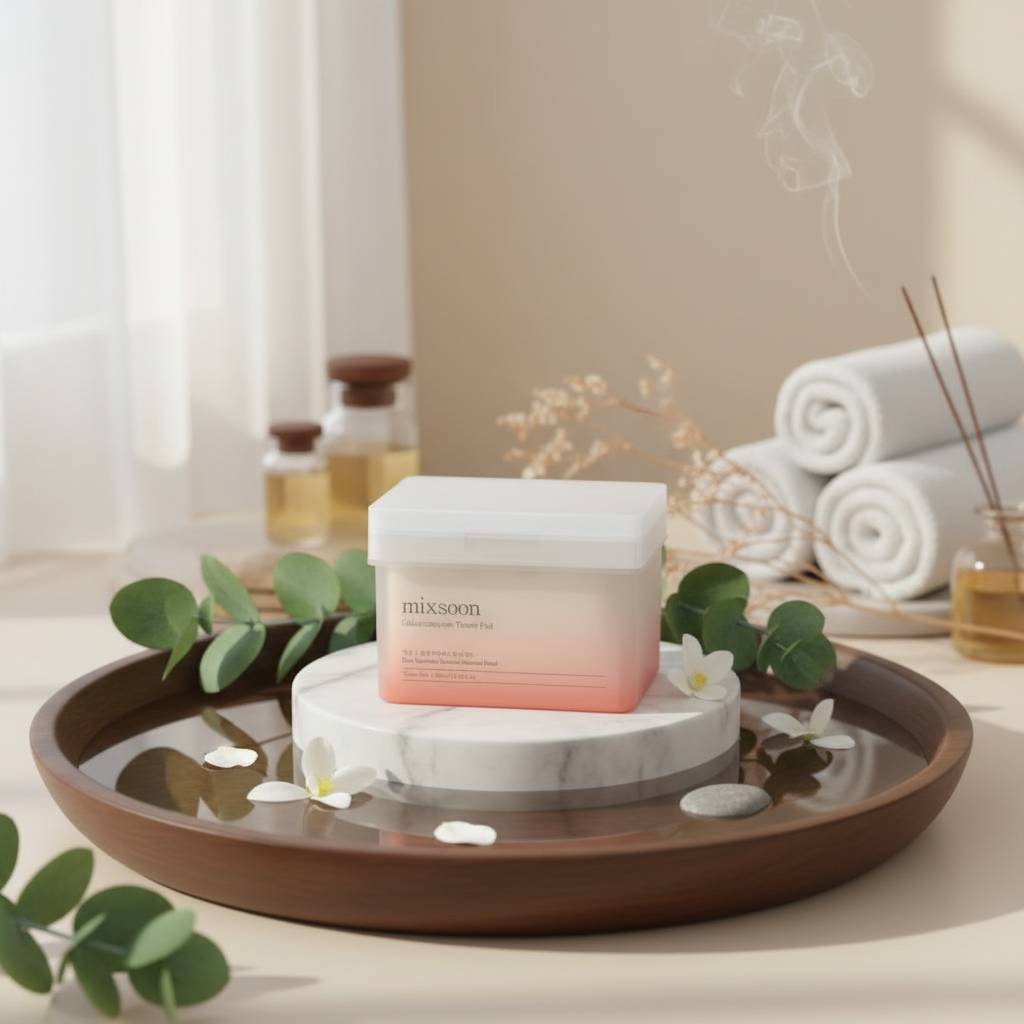 MIXSOON - Galactomyces Toner Pads - Rozjasňující a revitalizační tampóny na obličej - 60 ks / 280 ml