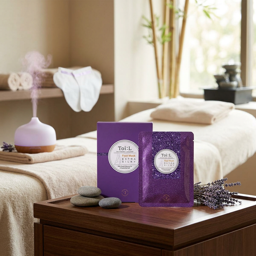 TOI:L - Extra Silky Foot Mask - Extra hedvábná maska na nohy - 1ks