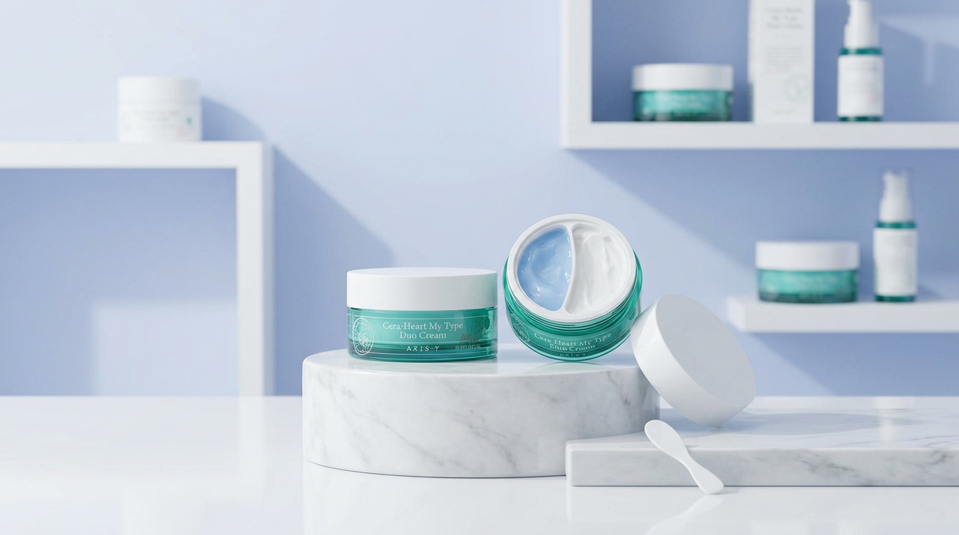 AXIS-Y - Cera-Heart My Type Duo Cream - Hydratační pleťový krém - 60 ml