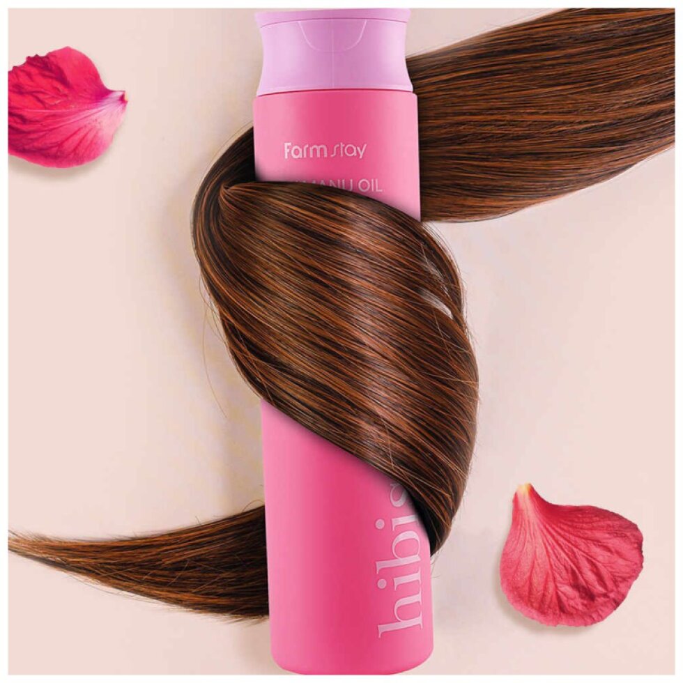 Farm Stay - Tamanu Oil Mild Shampoo Hibiskus - Čisticí a regenerační šampon - 300 ml