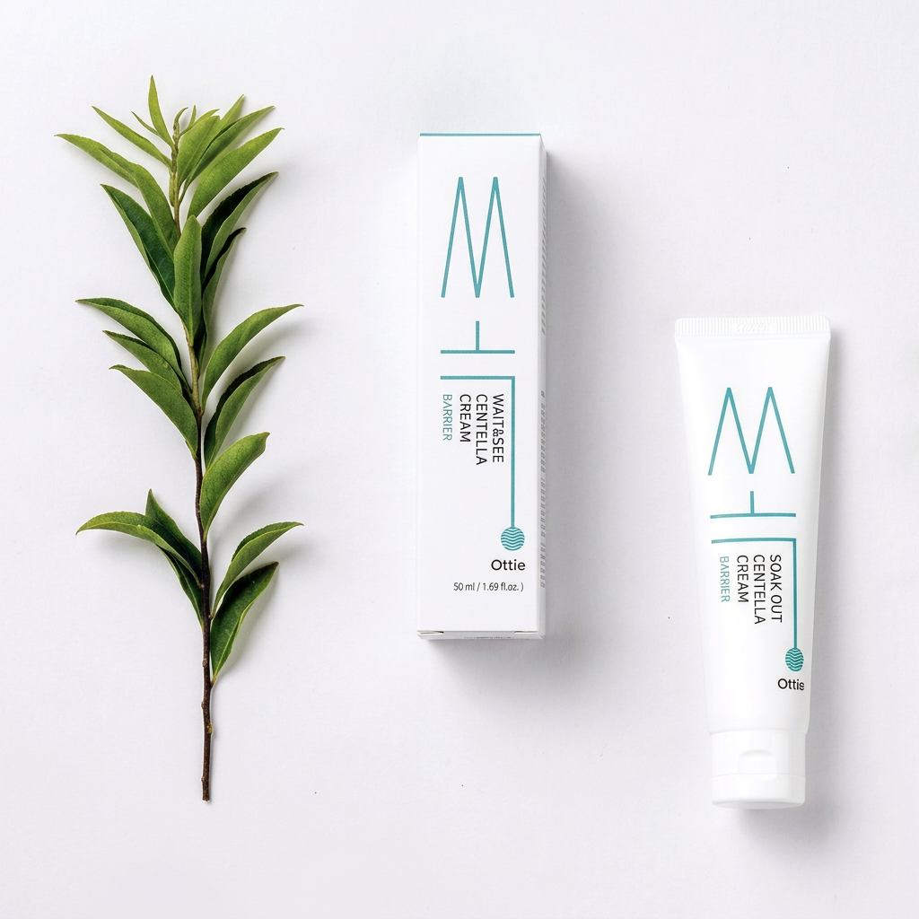 OTTIE - Soak Out Centella Cream - Zklidňující ochranný krém - 50 ml