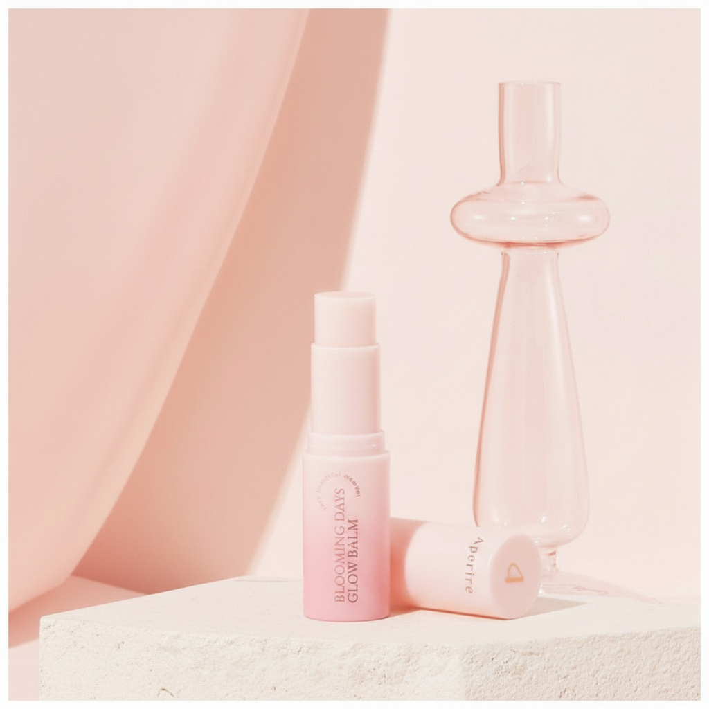 APERIRE - Day Glow Soothing Balm Stick - Rozjasňující zklidňující balzám proti vráskám se šnečím mucinem - 9,5 g