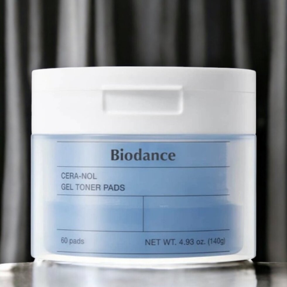 BIODANCE - Cera-nol Gel Toner Pads - Gelové hydratační polštářky na obličej - 60 ks / 140g