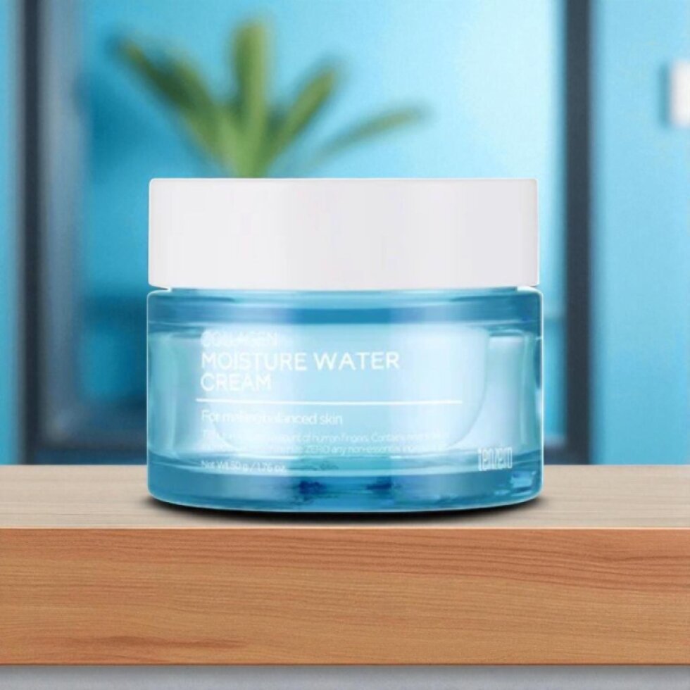 TENZERO - Collagen Moisture Water Cream - Hydratační kolagenový krém - 50 ml