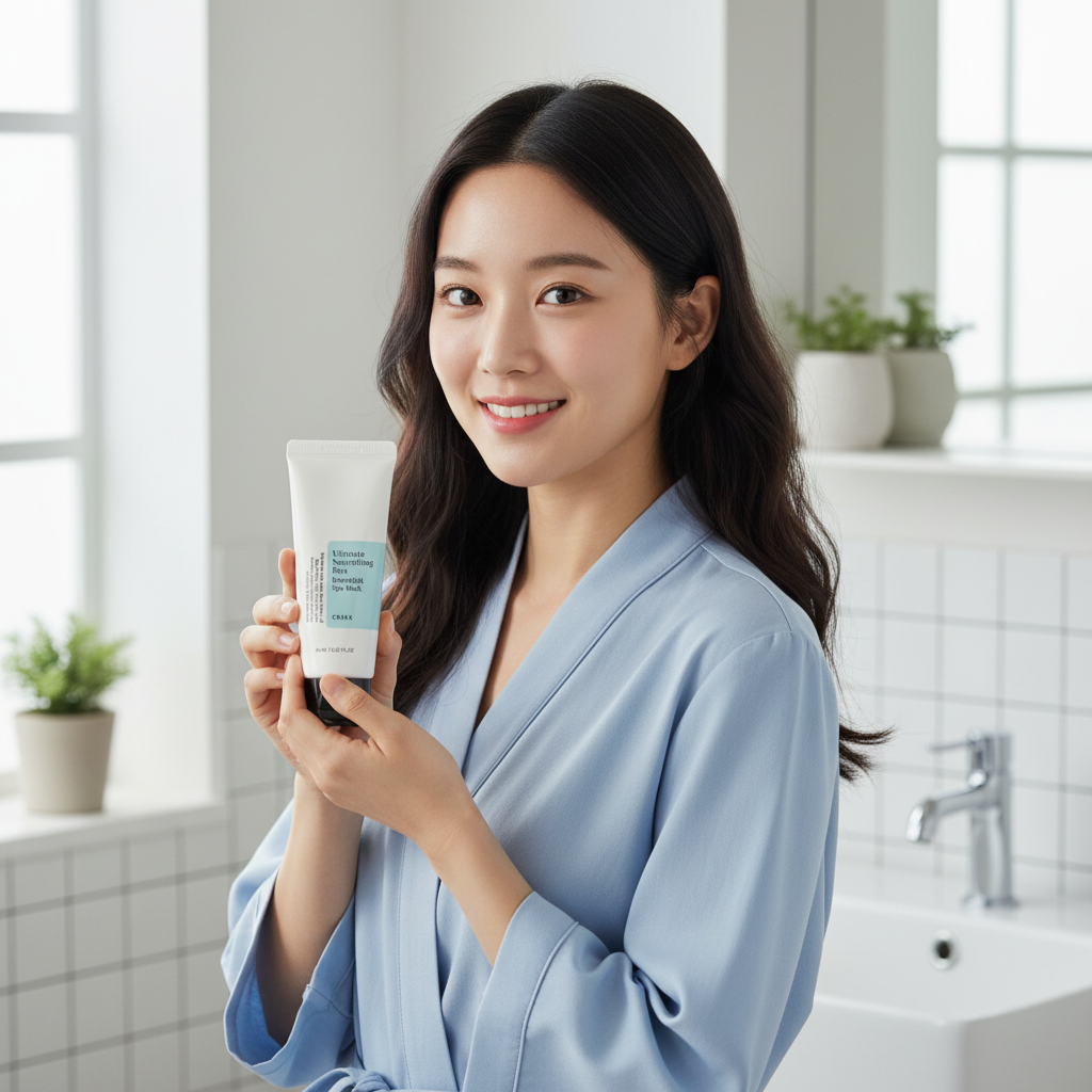 COSRX - Ultimate Nutrish Rice Overnight Spa Mask - Vyživující noční maska ​​z rýže - 60 ml