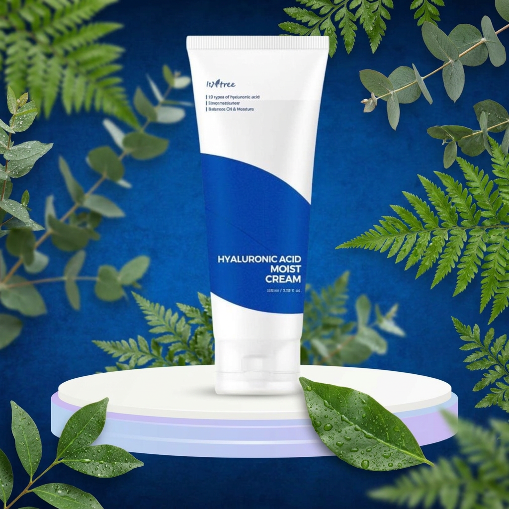 ISNTREE - Hyaluronic Acid Moist Cream - Hydratační krém s kyselinou hyaluronovou - 100 ml
