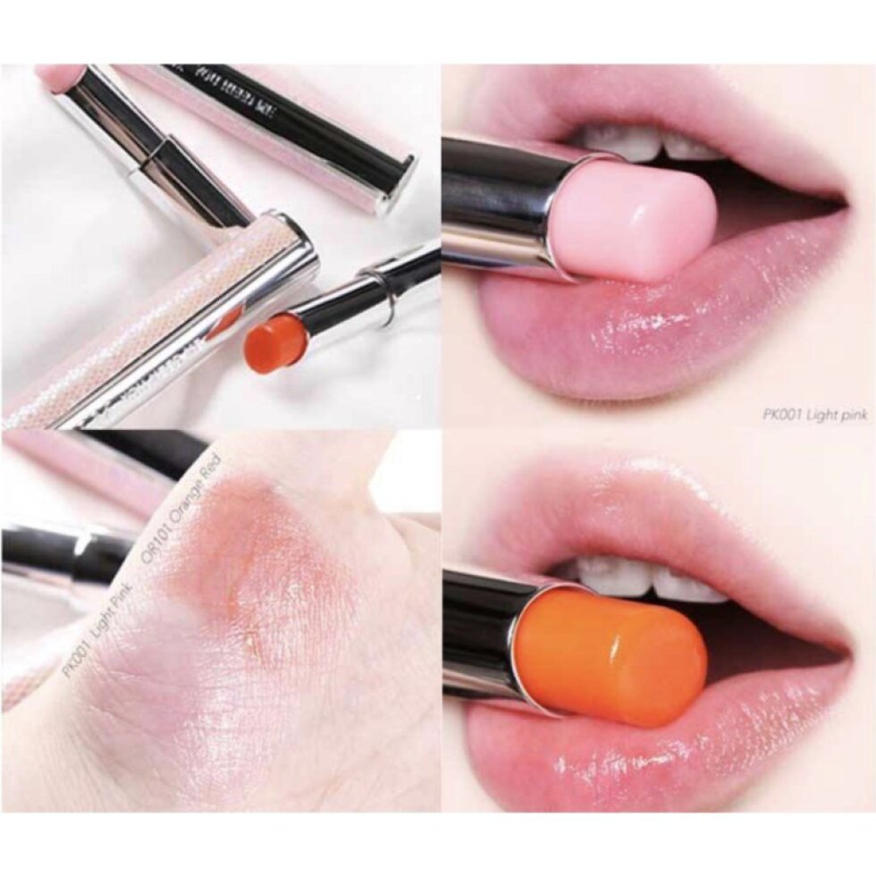 YNM - Candy Honey Lip Balm - Výživný balzám na rty s magickým efektem BABY PINK 3,2 g