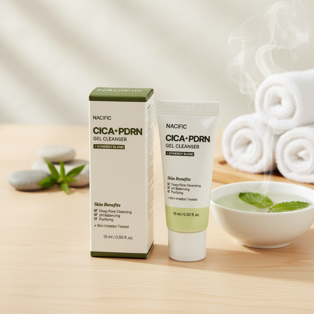 NACIFIC - Cica PDRN Gel Cleanser - Čisticí gel s Cica a PDRN - 15 ml
