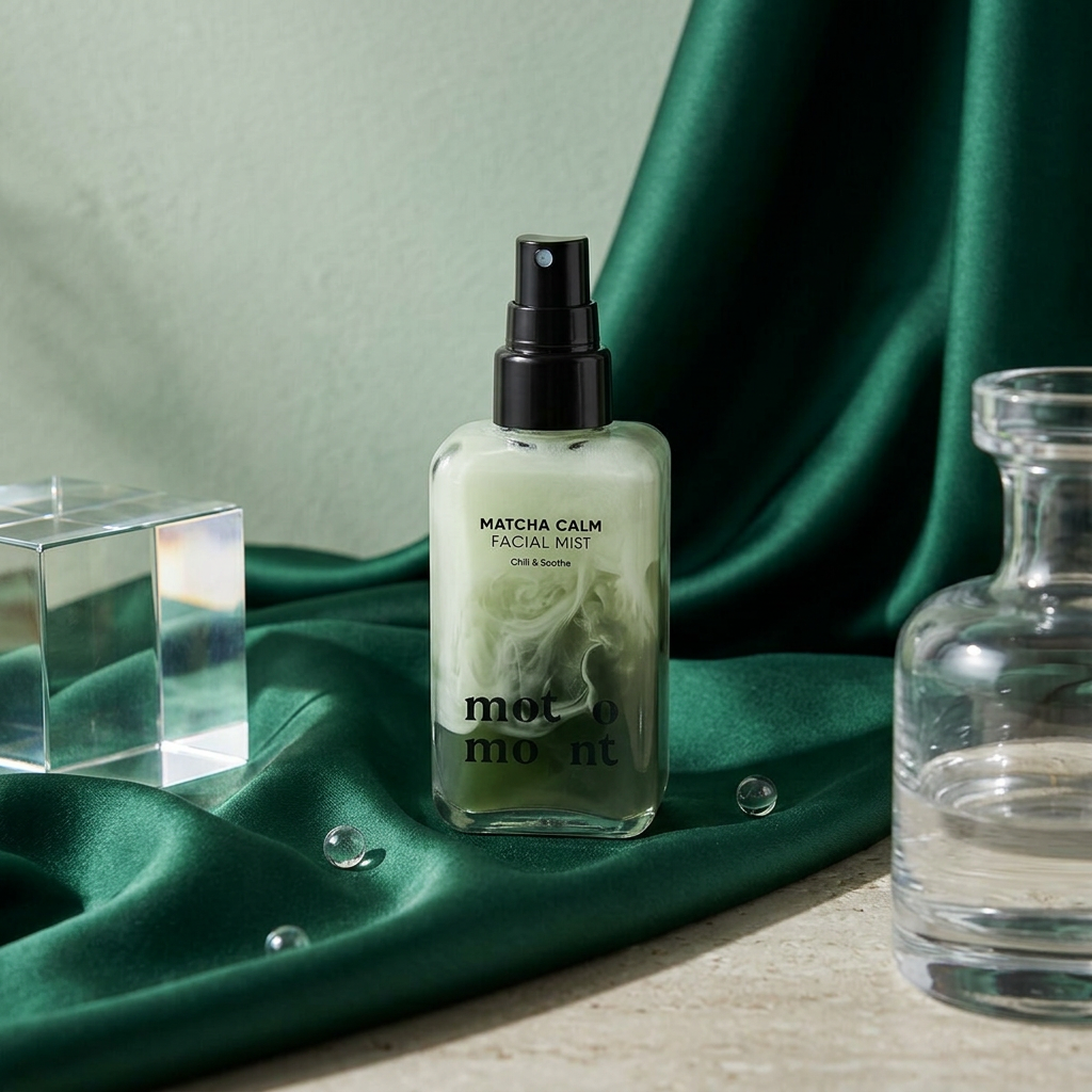 MOTOMONT - Matcha Calm Facial Mist - Zklidňující pleťová mlha s Matchou - 100 ml