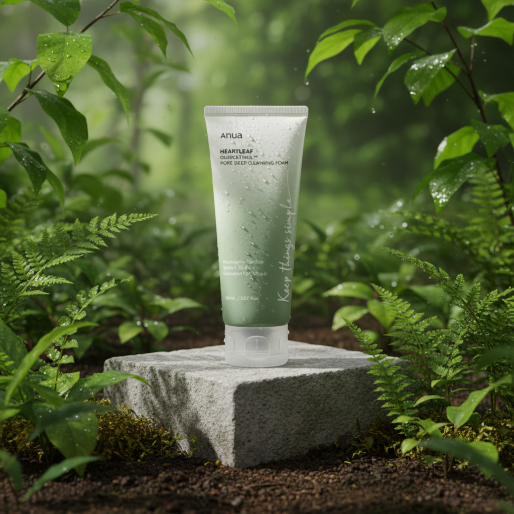 ANUA - Heartleaf Quercetinol Pore Deep Cleansing - Čisticí pěna na ucpané póry - 150 ml